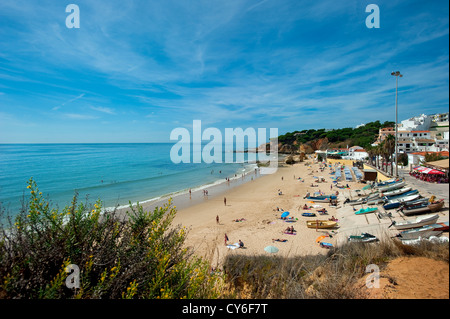 Praia Dos Olhos d Strand, Algarve, Portugal Stockfoto