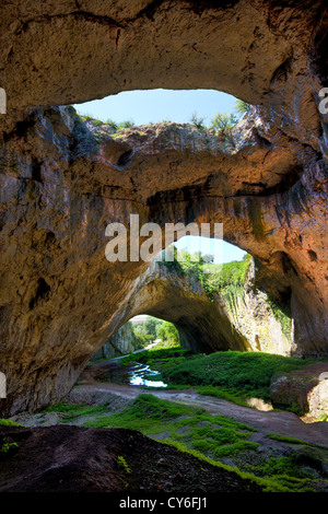 Devetashka Höhle befindet sich im Nord-Bulgarien Stockfoto