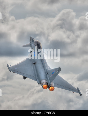 Taifun beim Start während der Farnborough Airshow 2012 Stockfoto