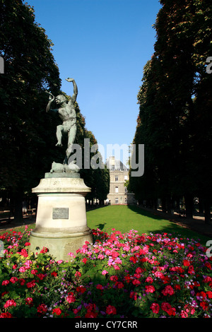 Gärten und Palais du Luxembourg in Paris, Frankreich Stockfoto