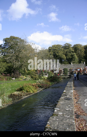 Bibury Gloucestershire Herbst Stockfoto