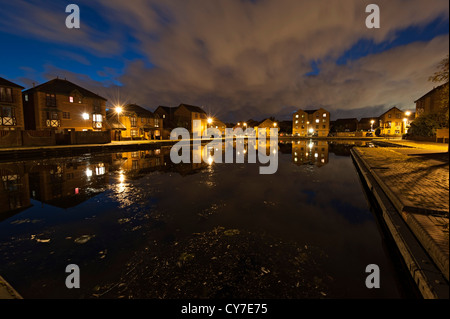 Dudley Port Tividale wo gab es eine massiven Gehäuse Sanierung auf einer Brachfläche, die eine massive Hafen war Stockfoto