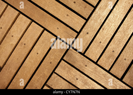 Holzboden-Hintergrund Stockfoto