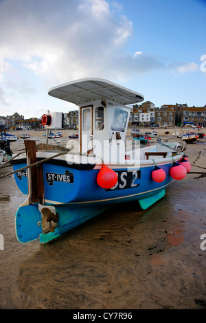 St. Ives, Cornwall, UK, ein ganz besonderer Ort von Künstlern aus der ganzen Welt geliebt. Stockfoto