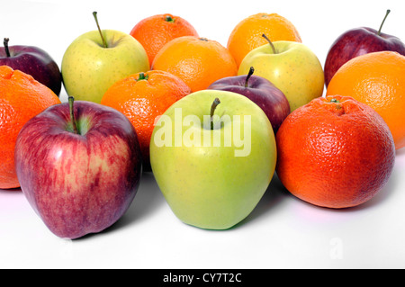 Gemischte Früchte. Stockfoto