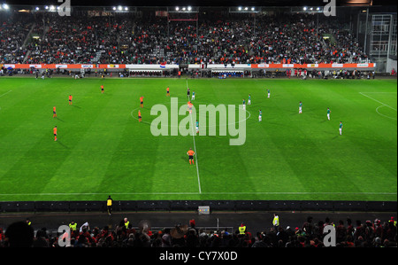 Fußballspiel Stockfoto