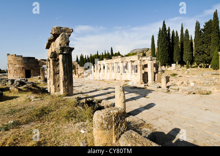 Hierapolis, Greco Römer Heilige Stadt Ruinen, Türkei 2012 Stockfoto