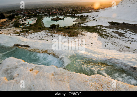 Pamukkale, Türkei 2012 Stockfoto