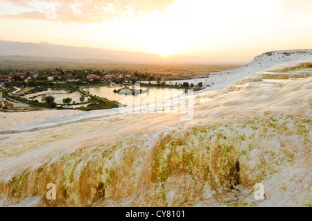 Pamukkale, Türkei 2012 Stockfoto