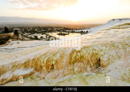 Pamukkale, Türkei 2012 Stockfoto