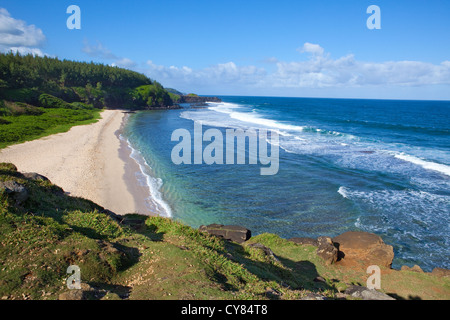 Gris Gris Kap im Süden von Mauritius. Stockfoto