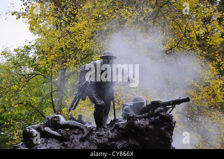 Gedenkstätte mit noch mehr Realismus Stockfoto