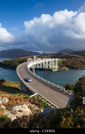 Kylesku Brücke in Sutherland Stockfoto