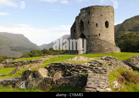 Dolbadarn Burg Llanberis Gwynedd Wales Cymru UK GB Stockfoto