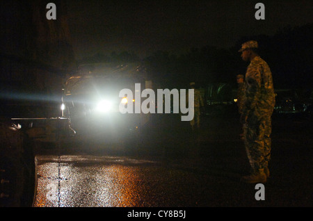 Hurrikan Sandy 27. Oktober 2012 Stockfoto