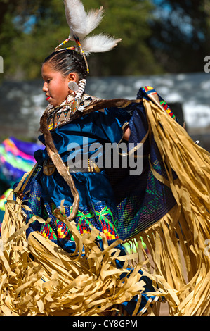 Chumash Indianer Frau Stockfoto