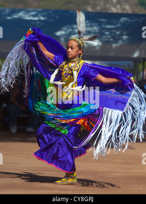 Chumash Indianer Frau Stockfoto