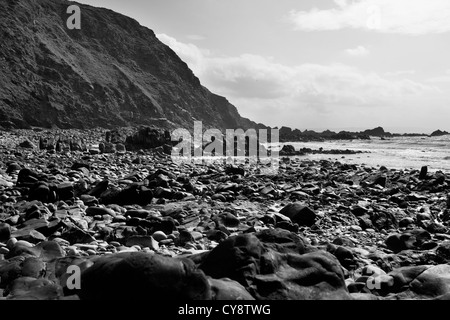 atemberaubende Küste an der Küste von Cornwall, england Stockfoto