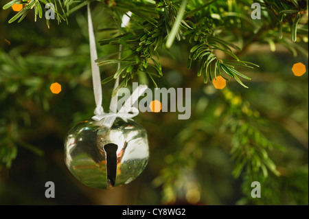 Jingle Bell Christmas ornament Stockfoto