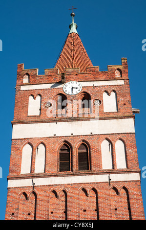 Kirche St. Georg in Pravdinsk (früher Friedland). Gebiet Kaliningrad, Russland Stockfoto