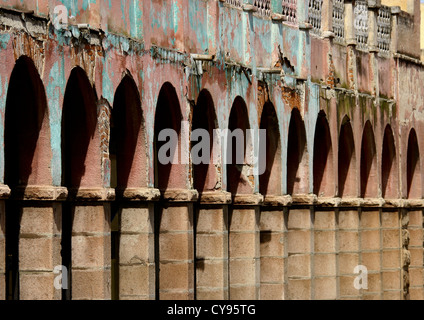 Arkaden In Asmara, Eritrea Stockfoto