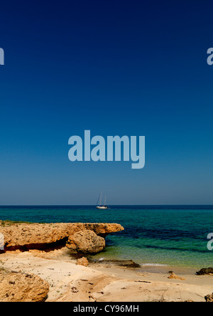 Strand In Dahlak Archipel, Eritrea Stockfoto