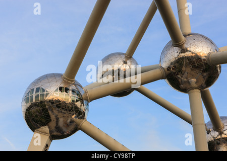 Das Atomium in Brüssel, bauen für die Weltausstellung im Jahr 1958. Stockfoto