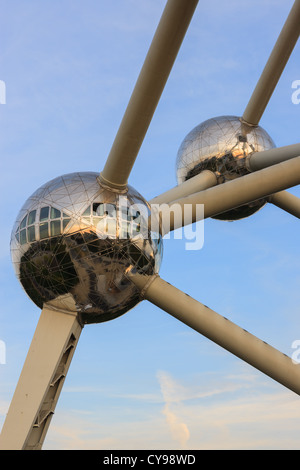 Das Atomium in Brüssel, bauen für die Weltausstellung im Jahr 1958. Stockfoto