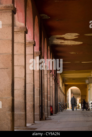 Arkaden In Asmara, Eritrea Stockfoto