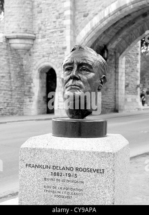 Franklin Delano Roosevelt Statue Stockfoto