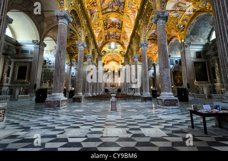 Basilica della Santissima Annunziata del Vastato - Genua, Italien Stockfoto