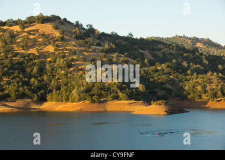 Westlich von die Sierra Nevada und Yosemite, Don Pedro Reservoir, zukünftige Wasserversorgung für San Francisco vorgeschlagen. Stockfoto