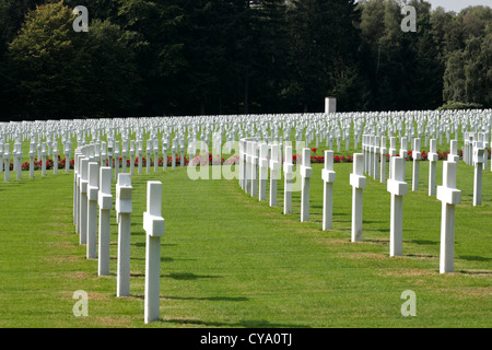 Luxembourg American Cemetery Hamm Luxemburg Stockfoto