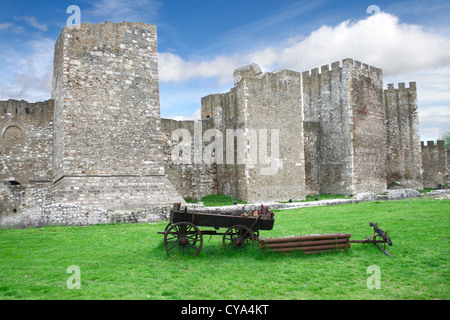 Smederevo Festung an der Donau in Serbien Stockfoto