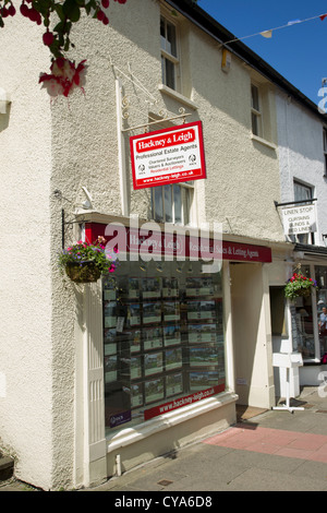 Hackney & Leigh, die professionelle Immobilienmakler, Gutachter, Auktionatoren & Schätzer, mit Niederlassungen in Kendal, Windermere Stockfoto