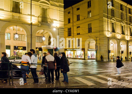 Italien, Piemont, Turin, Alltag Stockfoto