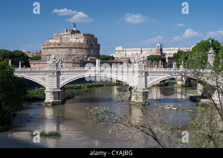 SAN ANGELOS PALAST VATIKAN ROM ITALIEN Stockfoto