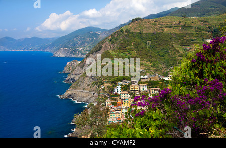 Nationalpark Cinque Terre. Ligurien, Italien. Stockfoto