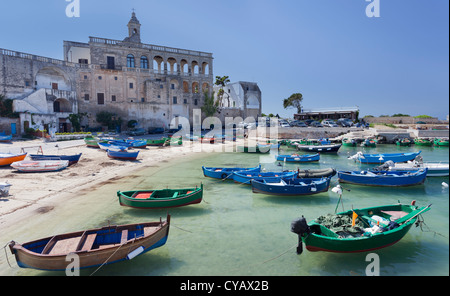 St. Vito Abbey in der Nähe von Polignano a Mare (Apulien, Italien) Stockfoto