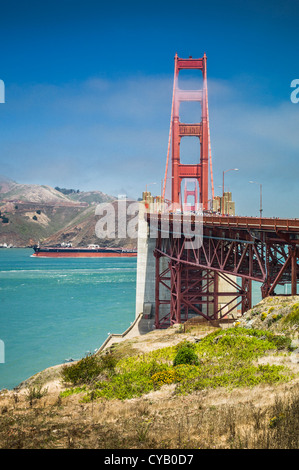 GOLDEN GATE BRIDGE (1933-37) SAN FRANCISCO KALIFORNIEN Stockfoto