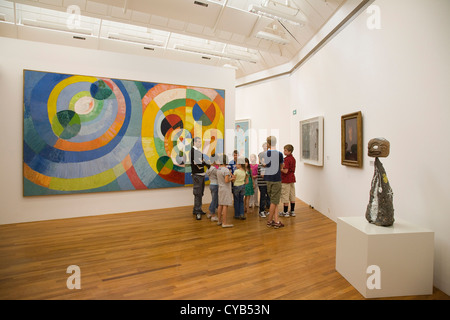 Europa, Schweiz, Zürich, Kunsthaus, Museum für Kunst, auf die direkt grand Personnage, Skulptur von Joan Miro, 1955-1956 Stockfoto