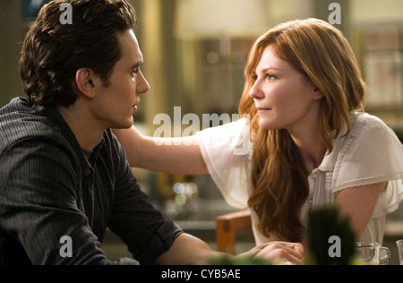 SPIDER-MAN 3 2007 Columbia Film mit Kirsten Dunst als Mary Jane Watson und James Franco als Harry Osborn Stockfoto