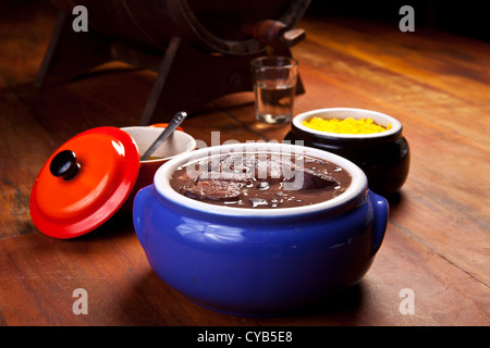 Brasilianische feijoada Stockfoto