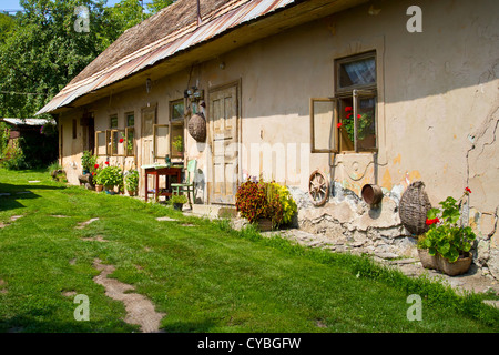 Alte stilvolle Ferienhaus Haus in slowakische Landschaft Stockfoto