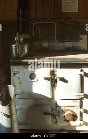 Eine alte Rayburn Herd Stockfoto