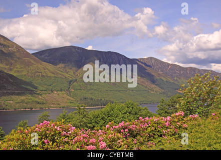 UK Schottland Highland Inverness-Shire Loch Lochy im Frühjahr Stockfoto