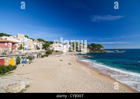 Calella de Palafrugell, Costa Brava, Katalonien, Spanien Stockfoto