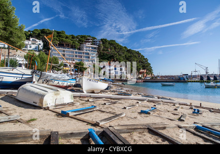 Llafranc, Palafrugell, Costa Brava, Katalonien, Spanien Stockfoto