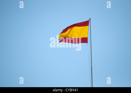 Flagge von Spanien Stockfoto