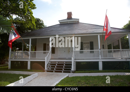 Eingang nach Key West Leuchtturm und Tierpfleger Viertel Museum Key West Florida usa Stockfoto